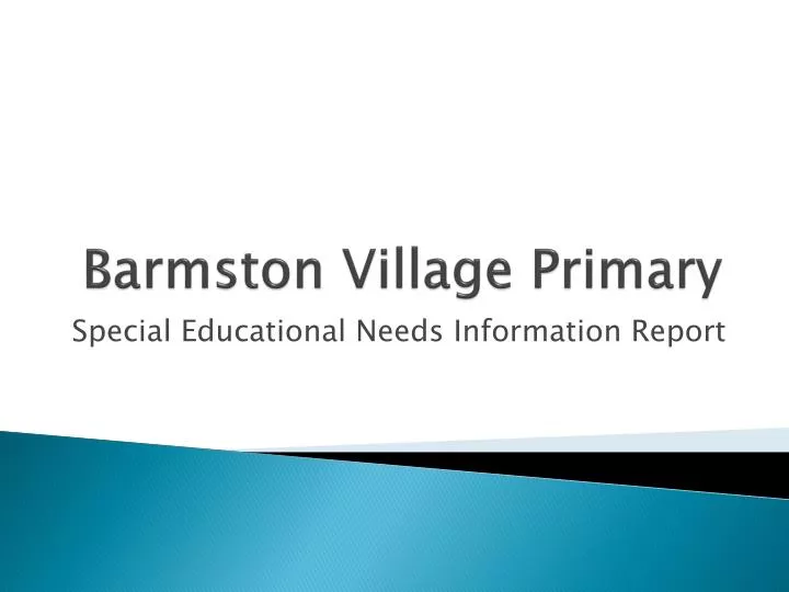 barmston village primary