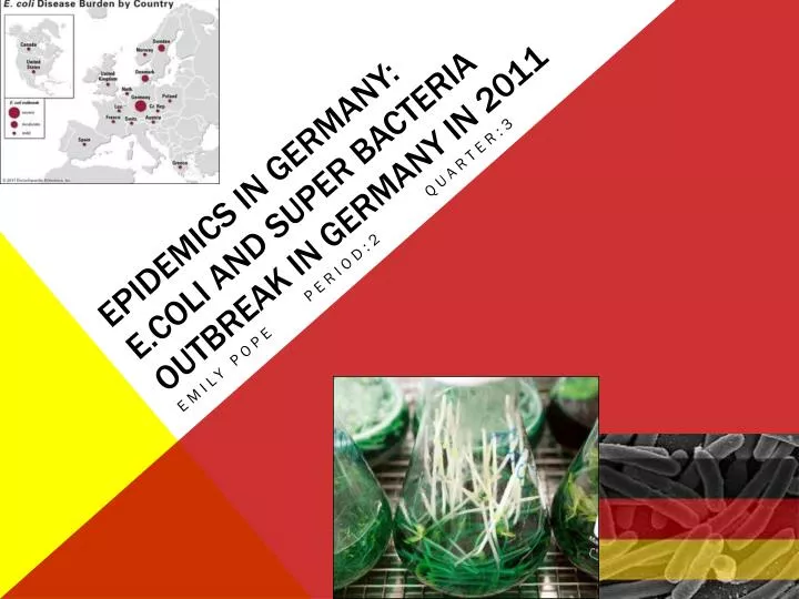 epidemics in germany e coli and super bacteria outbreak in germany in 2011