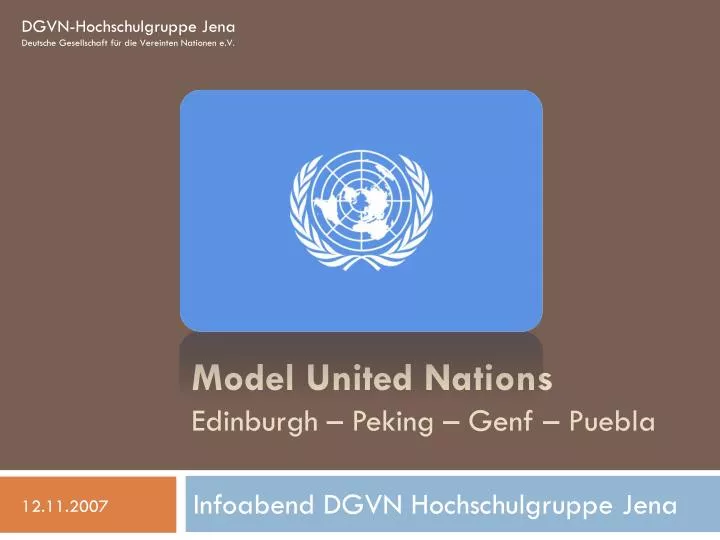 model united nations edinburgh peking genf puebla