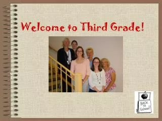 Welcome to Third Grade!