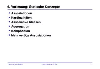 6 vorlesung statische konzepte