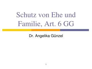 art 6 gg staatliches wächteramt