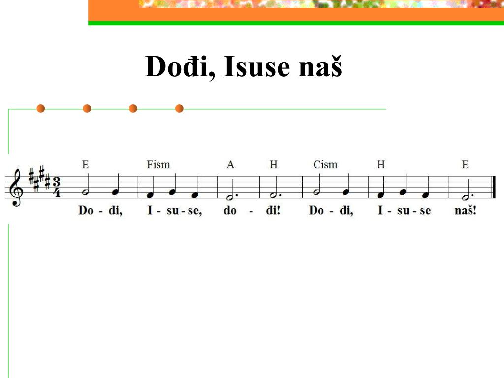 PPT - Dođi, Isuse naš PowerPoint Presentation, free download - ID:3680539