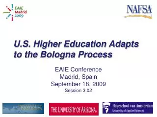 U.S. Higher Education Adapts to the Bologna Process