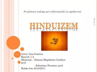 projektna naloga pri informatiki in zgodovini