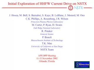 Initial Exploration of HHFW Current Drive on NSTX