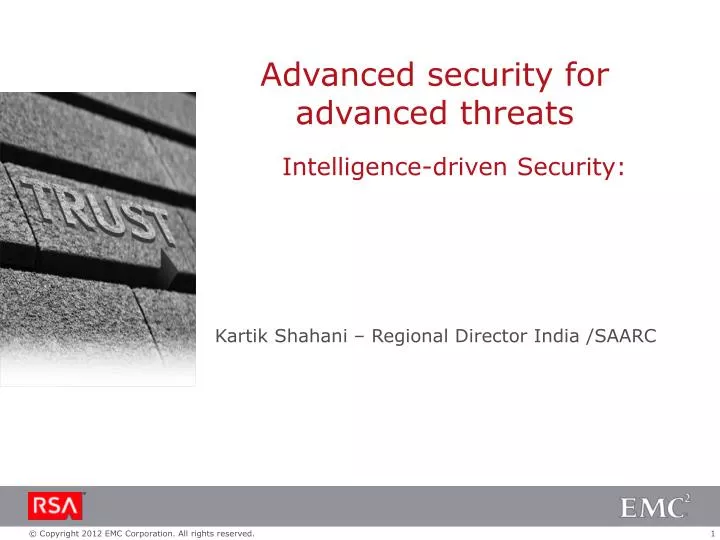 intelligence driven security