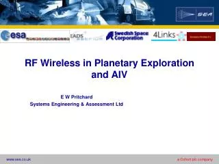 RF Wireless in Planetary Exploration and AIV