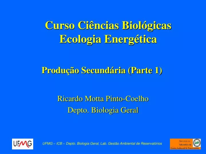 curso ci ncias biol gicas ecologia energ tica