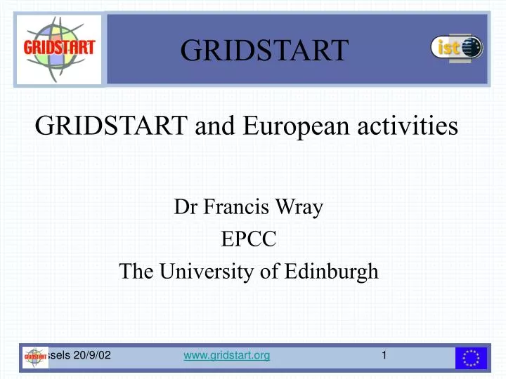 gridstart and european activities