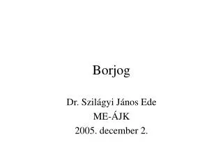 borjog