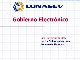 gobierno electr nico