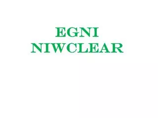 egni niwclear