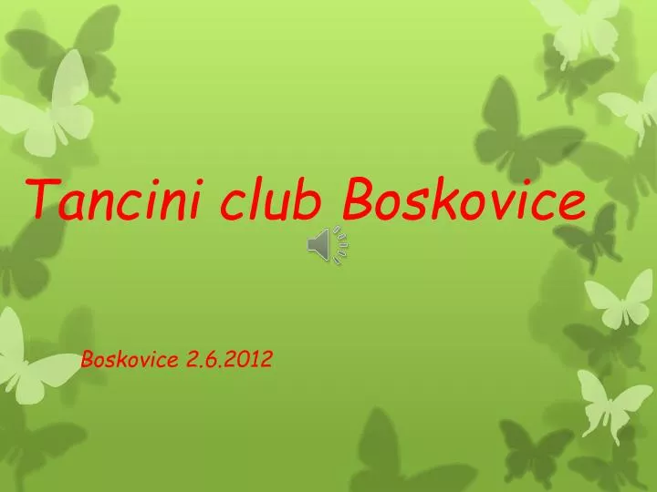 tancini club boskovice