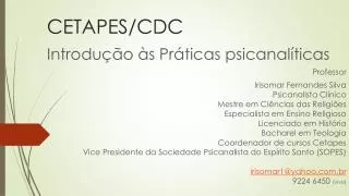 cetapes cdc