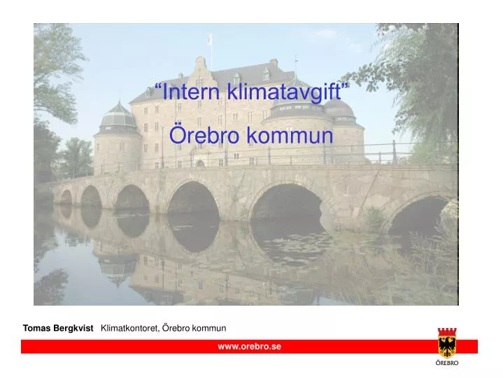 intern klimatavgift rebro kommun