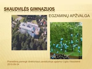 skaudvil s gimnazijos