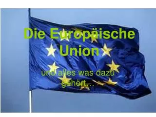 die europ ische union