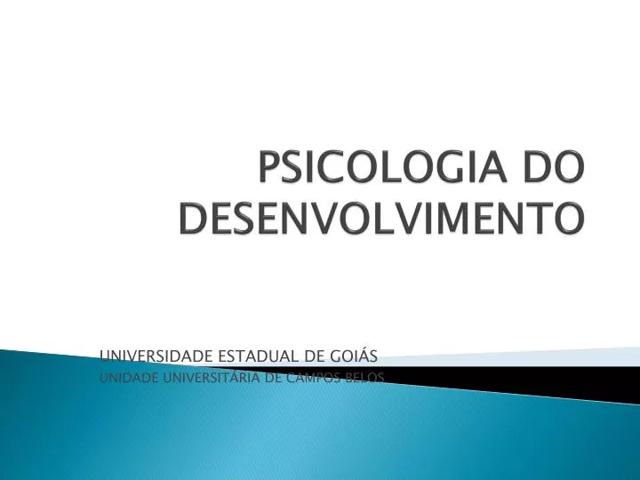 psicologia do desenvolvimento