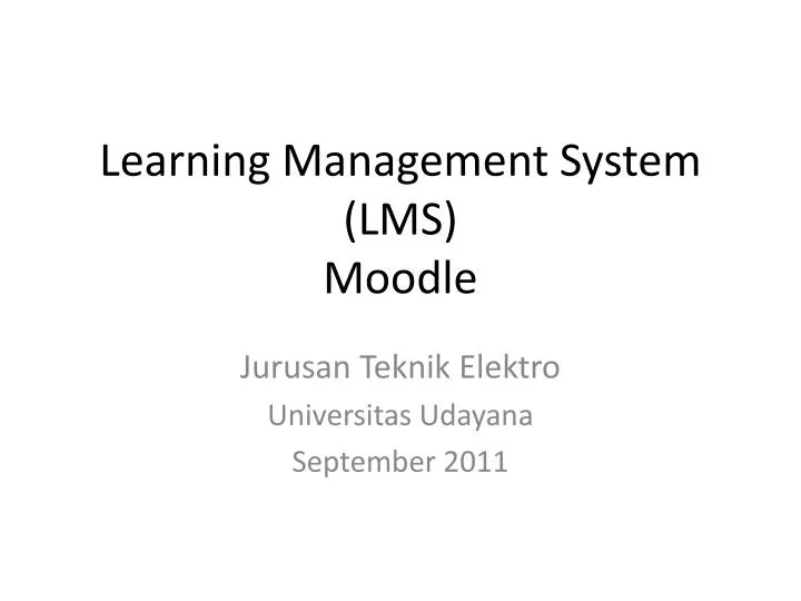 learning management system lms moodle