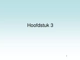 hoofdstuk 3