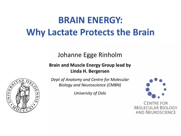brain energy why lactate protects the brain