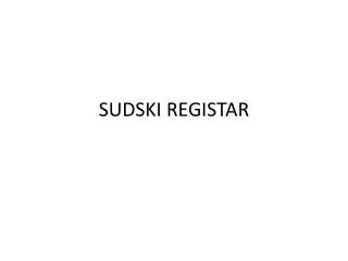 sudski registar