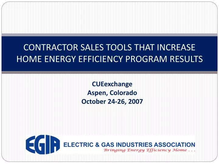contractor sales tools that increase home energy efficiency program results