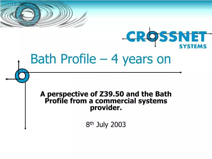 bath profile 4 years on