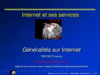 internet et ses services