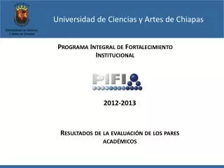 programa integral de fortalecimiento institucional