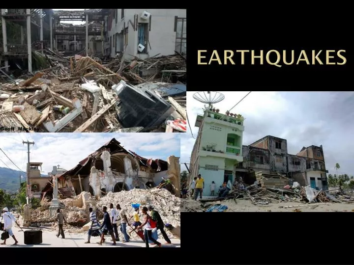 earthquakes