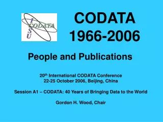 CODATA 			1966-2006