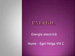 energie