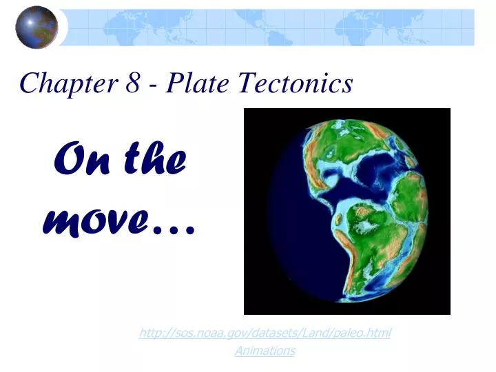 chapter 8 plate tectonics