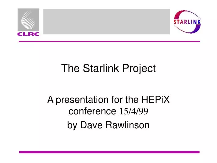 the starlink project