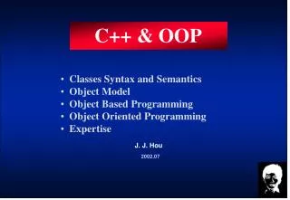 C++ &amp; OOP