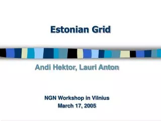 Estonian Grid