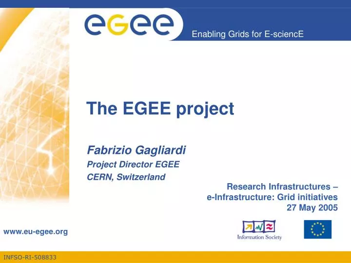 the egee project