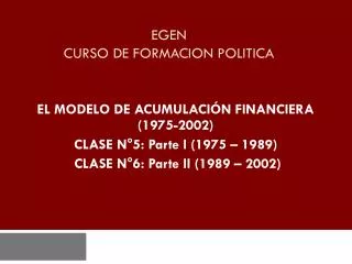 egen curso de formacion politica