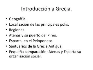 introducci n a grecia