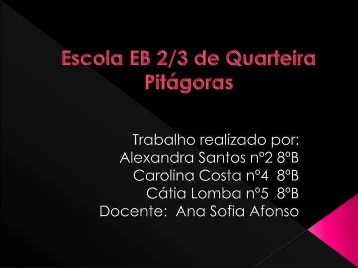 escola eb 2 3 de quarteira pit goras