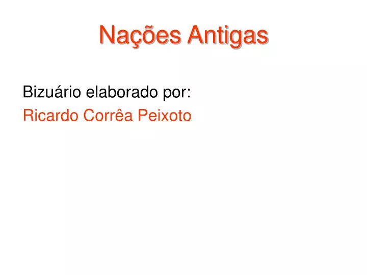 na es antigas