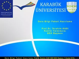 karab k n vers tes