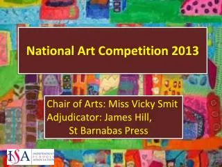 National Art Competition 2013