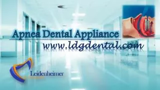 Apnea Dental Appliance