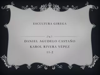 escultura girega