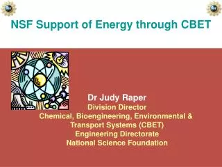 NSF Support of Energy through CBET