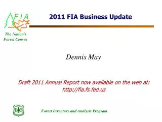 2011 FIA Business Update