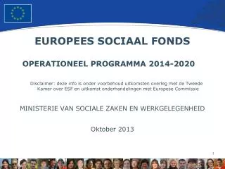 europees sociaal fonds